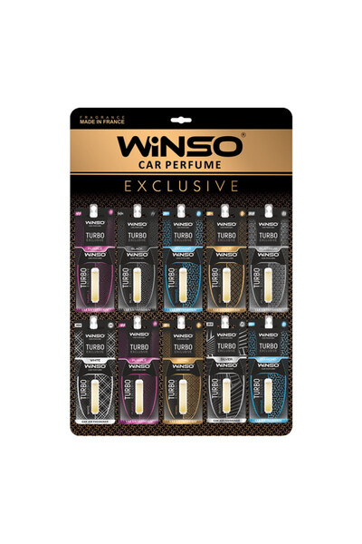 Winso Odorizant Exclusive Turbo 5 ml Display asortat (40 buc.) expus(ă) la ve...