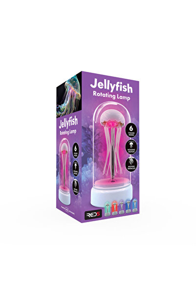 OEM The Source - RGB Jellyfish Lamp Λάμπα με Τρισδιάστατες Μέδουσες & Αλλαγή ...