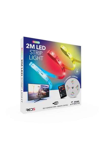 OEM The Source LED Strip Lights Σετ μήκους 2 μέτρων