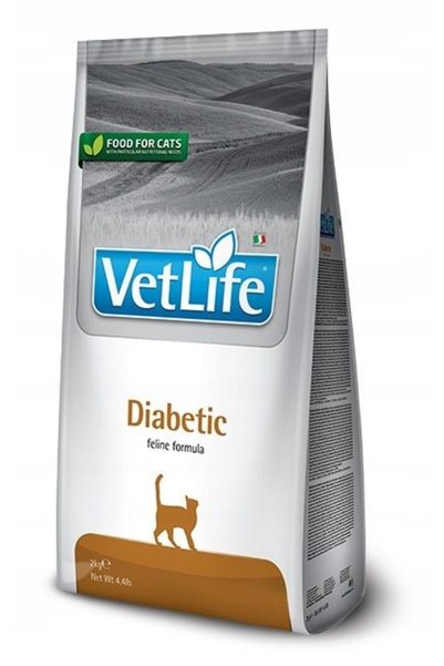 NO BRAND Hrana pentru pisici FARMINA Vet Life Diabetic 2 kg