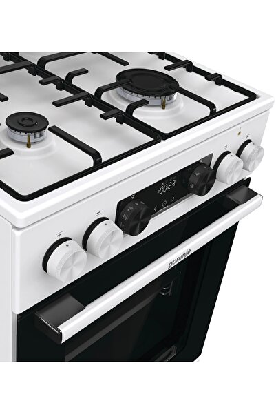 Gorenje Cuptor MEKS5121WM ExtraSteam 3 Programe cu abur, Pizza, Prăjire cu ae...