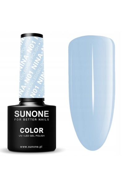 NO BRAND Lac hibrid pentru unghii SUNONE N01 Nina