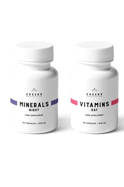 NO BRAND Vitamine și minerale CHEERS Multivitamine Zi și Noapte (2 x 30 capsule)