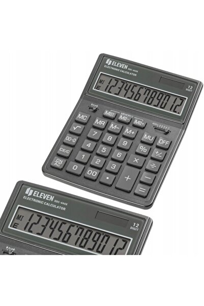 NO BRAND Calculator ELEVEN SDC444XRGR Alimentare cu baterie și energie solară...
