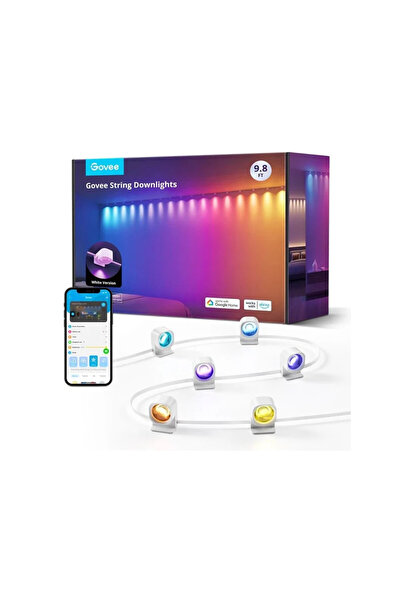 Govee Bandă LED H608B 3 m String Downlights Wi-Fi/Bluetooth