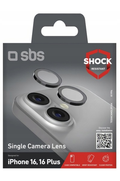 NO BRAND Sticlă de protecție SBS pentru lentila camerei pentru Apple iPhone 1...