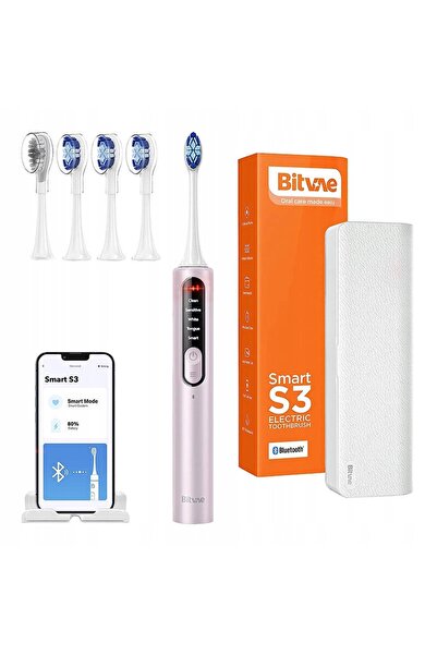 NO BRAND Perie de dinți sonică BITVAE S3 roz