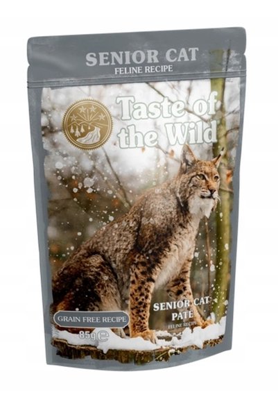 NO BRAND Hrana pentru pisici TASTE OF THE WILD Pisică Senioră Pui 85 g