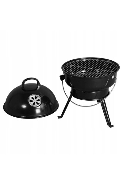 NO BRAND Grătar rotund pe cărbuni BBQ LINE MIR2014 34 x 34 cm