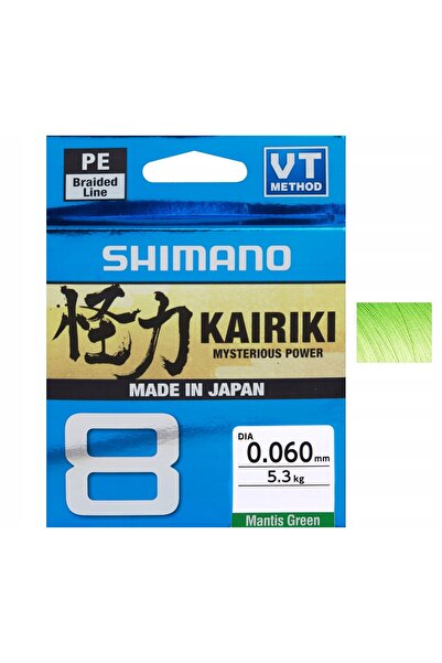 Shimano Plecionka Kairiki 8 0.16 mm / 150 m Galben