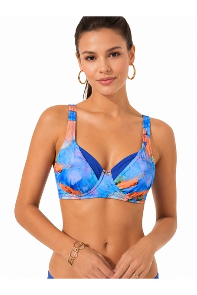 Pierre Cardin Toparlayıcı Balenli Bikini Üst Marbel 231230