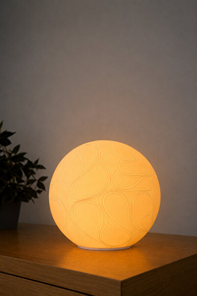 Glax Lumen Dekoratif Gece Lambası | Modern Ambiyans Aydınlatma | E27 LED