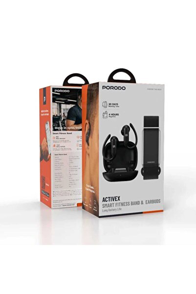 porodo سوار اللياقة الذكي وسماعات الأذن