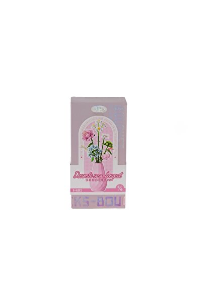 Generic Brand P2354 5 6 مكعبات باقة الزهور 8