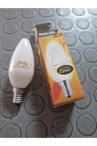 Philips 25W SOFT BUJİ AMPUL E14