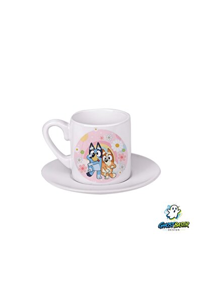 Ghostbastır Design Bluey Turkish Coffee Cup 0110