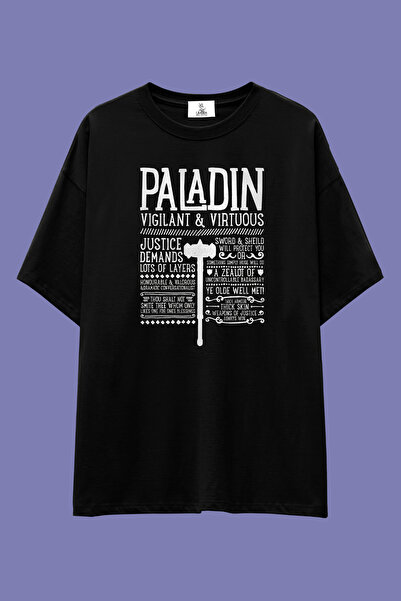 UmbraWear World of Warcraft klase, prilagođeni dizajn, crna široka unisex maj...