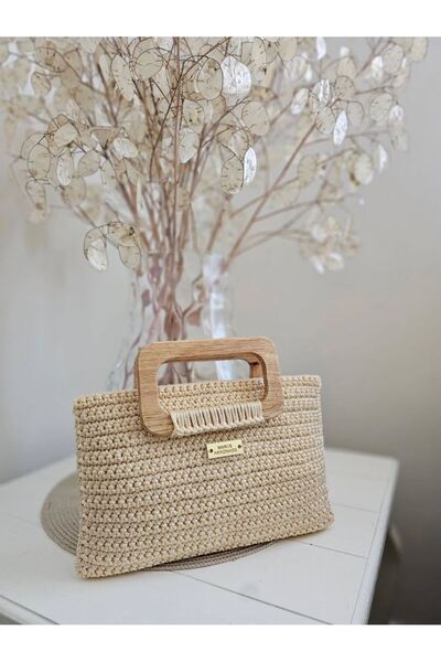 ARTTMACRAME Handmade Knitted Bag |   Casual and Stylish Women's Bag Models