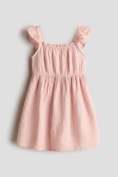 H&M Cotton muslin dress