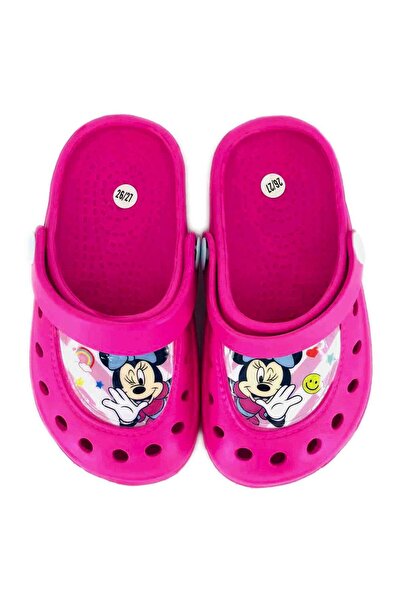 Disney Minnie Saboți ciclam ce plutesc și se poartă ca sandale, realizați din...