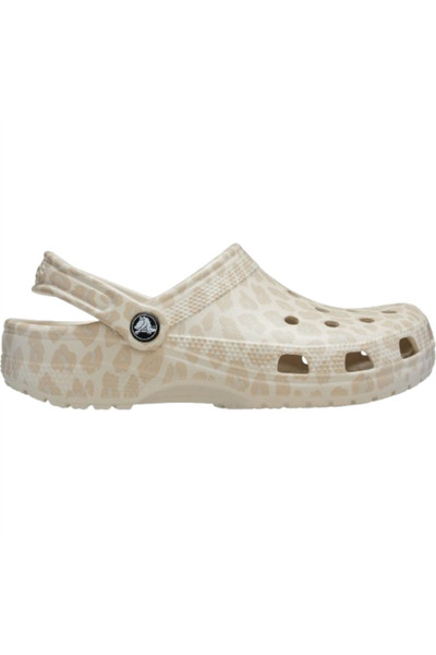 Crocs شبشب كلاسيكي بتصميم حيواني 211800-0RH باللون البيج