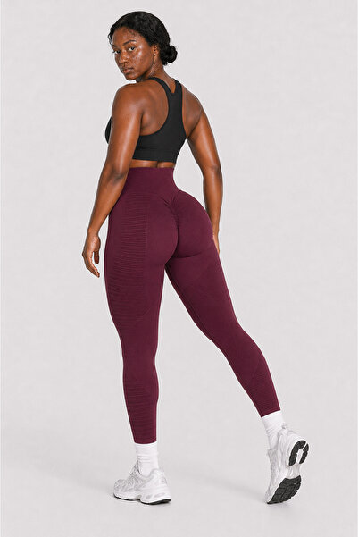 gymhams Women's Extra Super High Waist Scrunch Gathered Push up Leggings with...