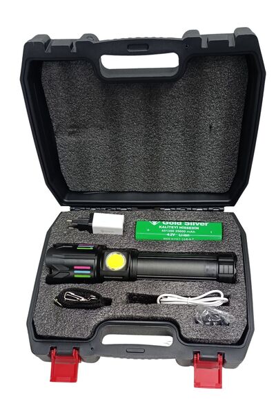 GoldSilver Gold Silver GS-15150 Su Geçirmez Kamp ve Doğa Feneri 110W Ultra Gü...