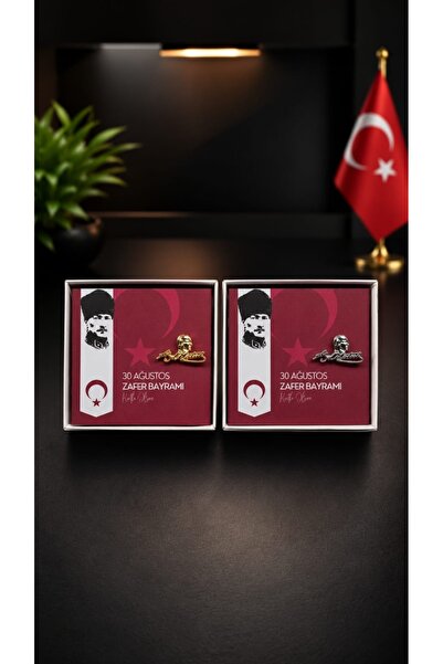 Tüko Store 30 Ağustos Zafer Bayramı Özel Kutulu Hediyelik Rozet