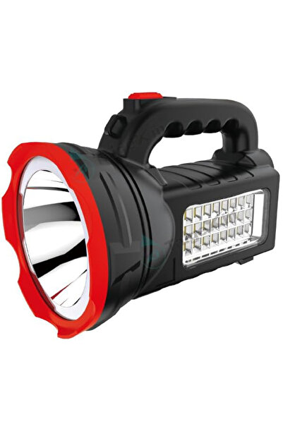 Generic Power King LED Rechargeable Searchlight, 100W, Solar Panel & AC Charg...
