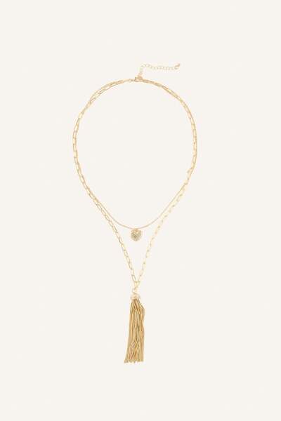DeFacto Women's 3 Layer Necklace I1411Axns