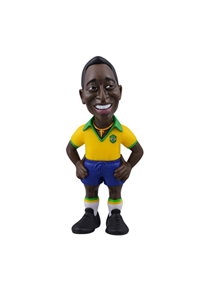 GIOCHI PREZIOSI Pelé Brezilya Milli Takımı Lisanslı Koleksiyon Figürü Futbolc...