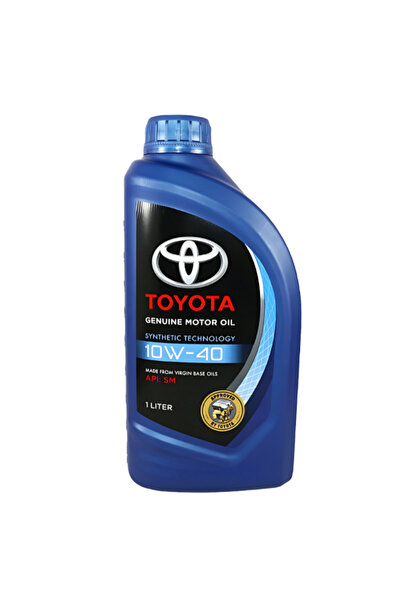 Toyota زيت محرك اصطناعي بتقنية 10W-40 أصلي سعة 1 لتر
