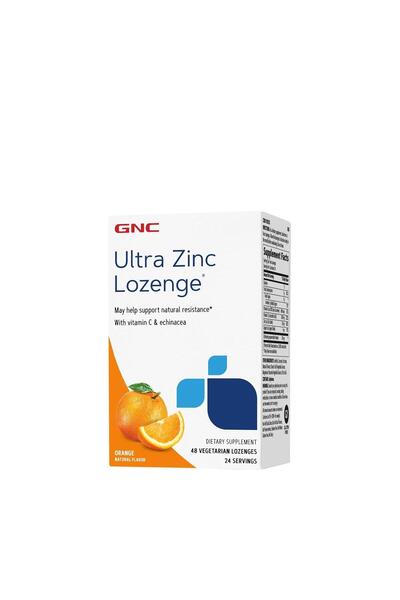 GNC Zinc Dropsuri cu Aroma de Portocale (Ultra Zinc) 48buc