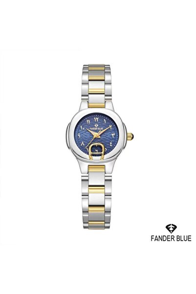 FANDER BLUE Stylish Women's Fender Blue Watch - Two-Tone Blue Round Dial