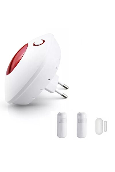 OnShop Sirena de interior wireless cu avertizare optica si sonora Wifi, Aplic...