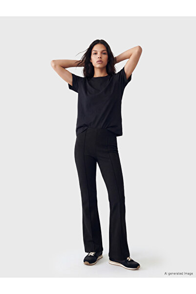LC Waikiki High Waisted Flare Women's Trousers