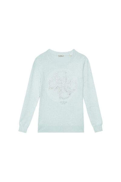Guess Pulover de fată J5YR01Z3FP0 Albastru
