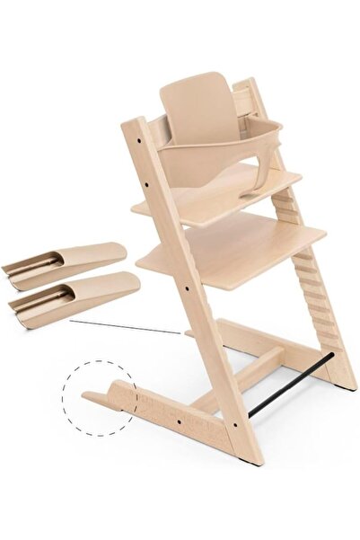 Stokke طقم تريب تراب للأطفال 2 - للأعمار من 6 إلى 36 شهرًا - يحول كرسي تريب ت...