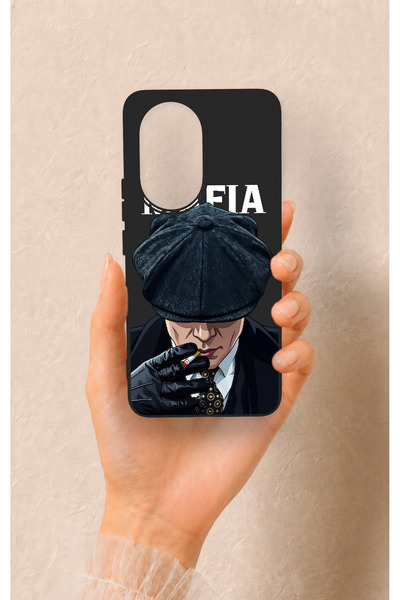 Vip Case Honor 200 5g Compatible Mafia Patterned Silicone Case