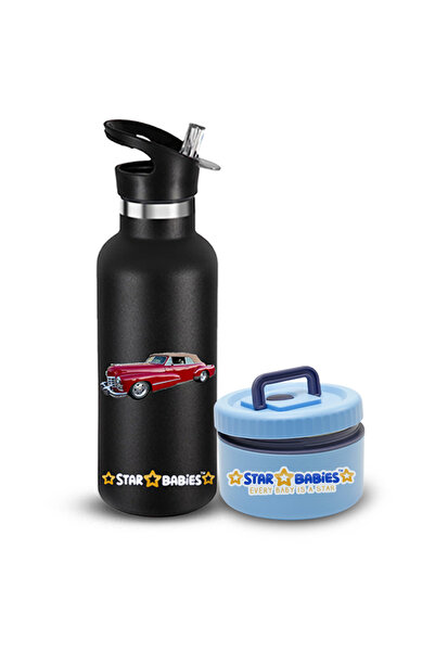 STAR BABiES Stainless Steel Vaccum Insulated Water Bottle 500ml With Thermal ...