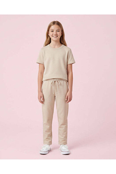 REDTAG Senior Girls Beige Top And Pants Set