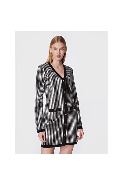 TWINSET Γυναικείο Πλεκτό Φόρεμα 222TT3303 Λευκό