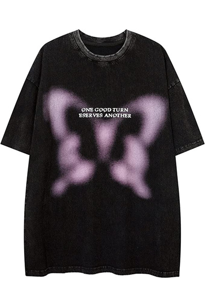 classy moda Καθημερινή Χρήση 30/1 Μπλουζάκι από Χτενισμένο Βαμβάκι Τύπου Sing...