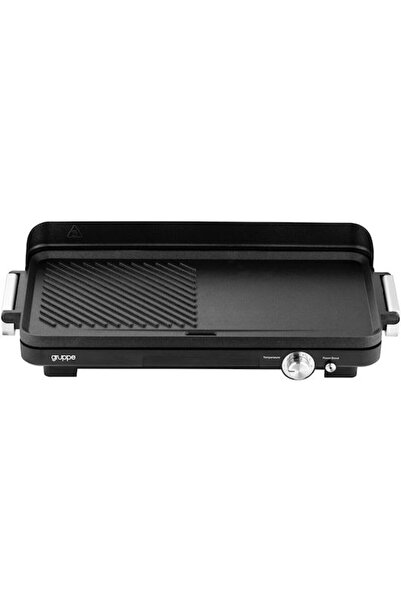 Other Gruppe LW 830 Επιτραπέζια Ηλεκτρική Ψησταριά με Λεία και Ραβδωτή Πλάκα ...