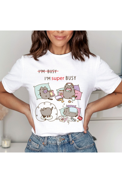 Orielle Tricou Pisică Ocupată