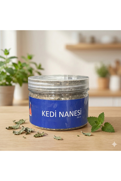 ForWhat 250ml Jar Fun Natural Catrip Gaming Mint for Office Home Office Pet Cat