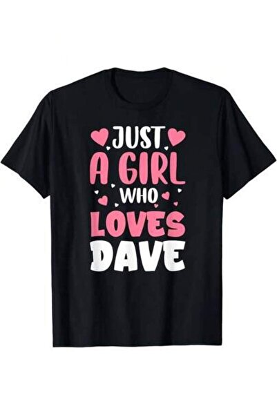 9TAY عبارة مضحكة: Simply A Who Adores Dave - هدية رائعة لديف، تي شيرت للجنسين...