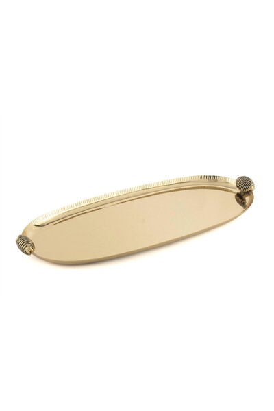 Mikasa Moor Gold Oval Tray 46X19X4Cm