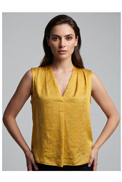Herry Women's V-Neck Flowy Tiril Tiril Summer Blouse