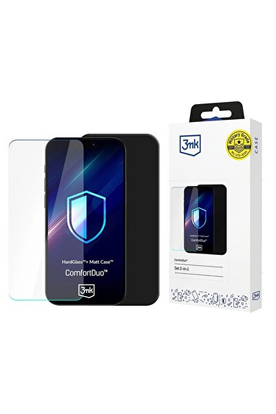 3MK Husă ComfortDuo și folie de protecție din sticlă pentru Samsung Galaxy S2...